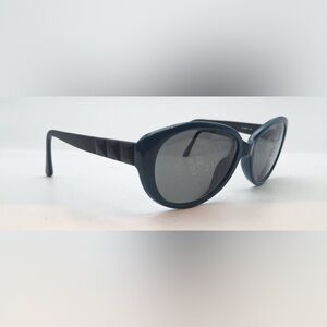 Kylie SG9009 Black Blue Oval Sunglasses Frames Only